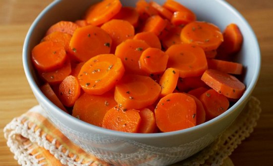 Какая калорийность вареной моркови?