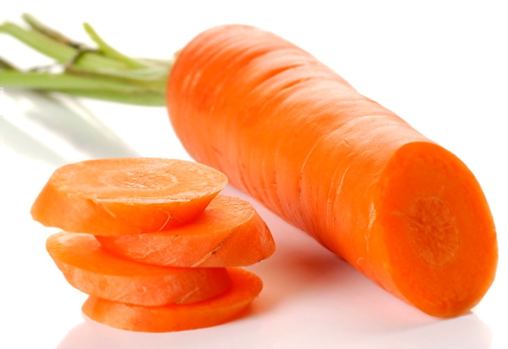 сколько калорий заключено в 1 свежей моркови