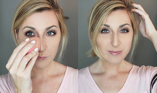 Как можно нанести макияж, чтобы нос казался меньше
