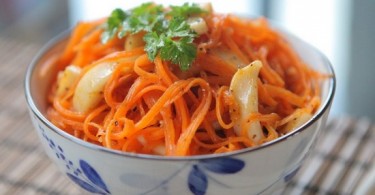 Сколько калорий в моркови по корейски?