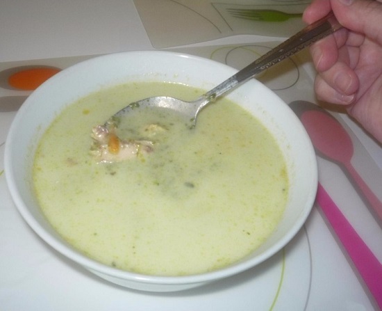 суп из шпината, классический рецепт 