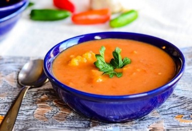 Суп-пюре из цветной капусты со сливками и курицей: рецепты