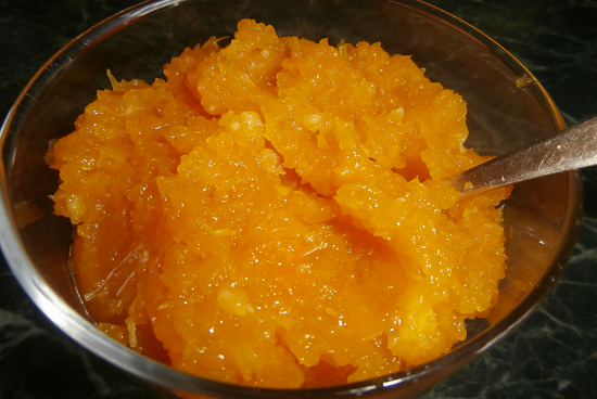 варенье из апельсинов и тыквы с медом