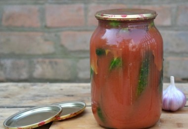 Огурцы в томате на зиму: лучшие рецепты заготовок