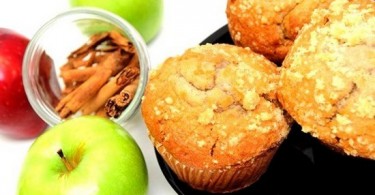Маффины с яблоками (с корицей, творожные): рецепты с фото
