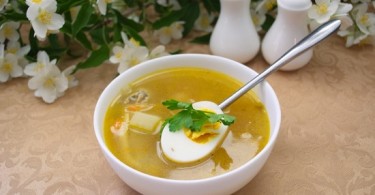 Куриный суп с яйцом: советы и рецепты