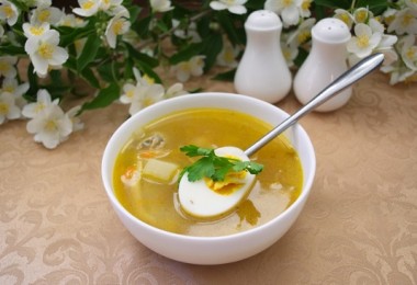 Куриный суп с яйцом: советы и рецепты