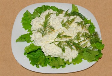 Еврейский салат: рецепт классический с плавленым сыром