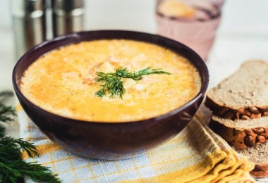 Суп из головы семги и хвоста: рецепты