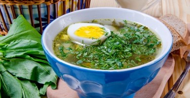 Суп из крапивы и щавеля: рецепты приготовления