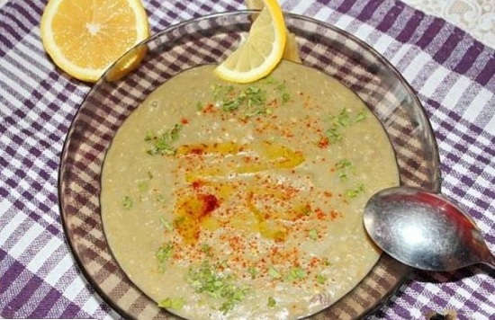 Суп-пюре из зеленой чечевицы: рецепт