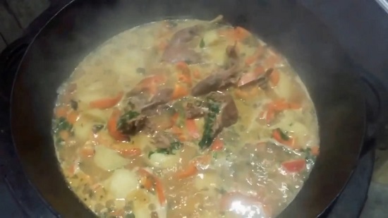 вкусный суп – шулюм из дикой утки