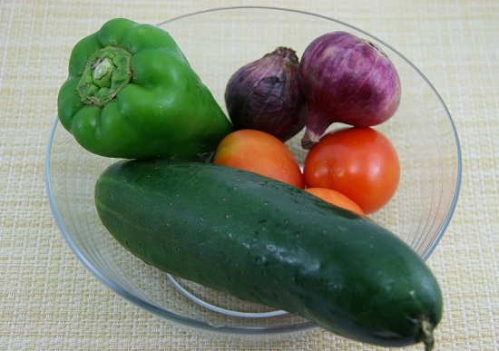 Подготовим овощи