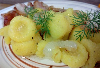 Клецки картофельные: рецепты